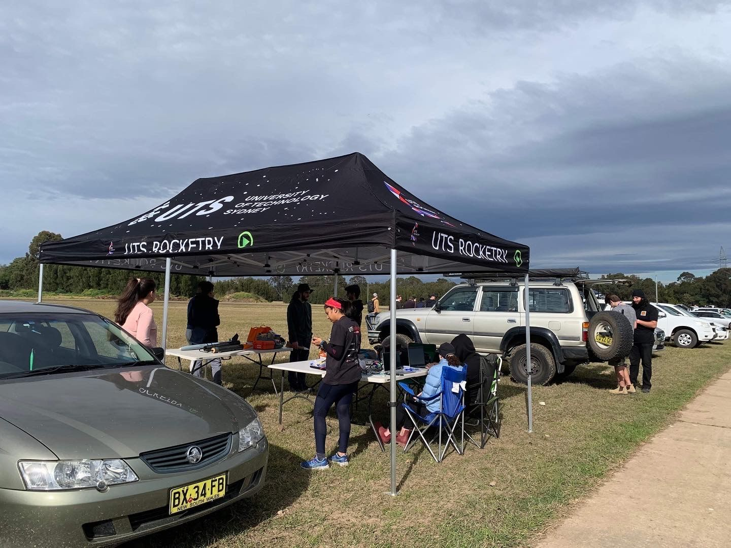 Field day with the rocketry team